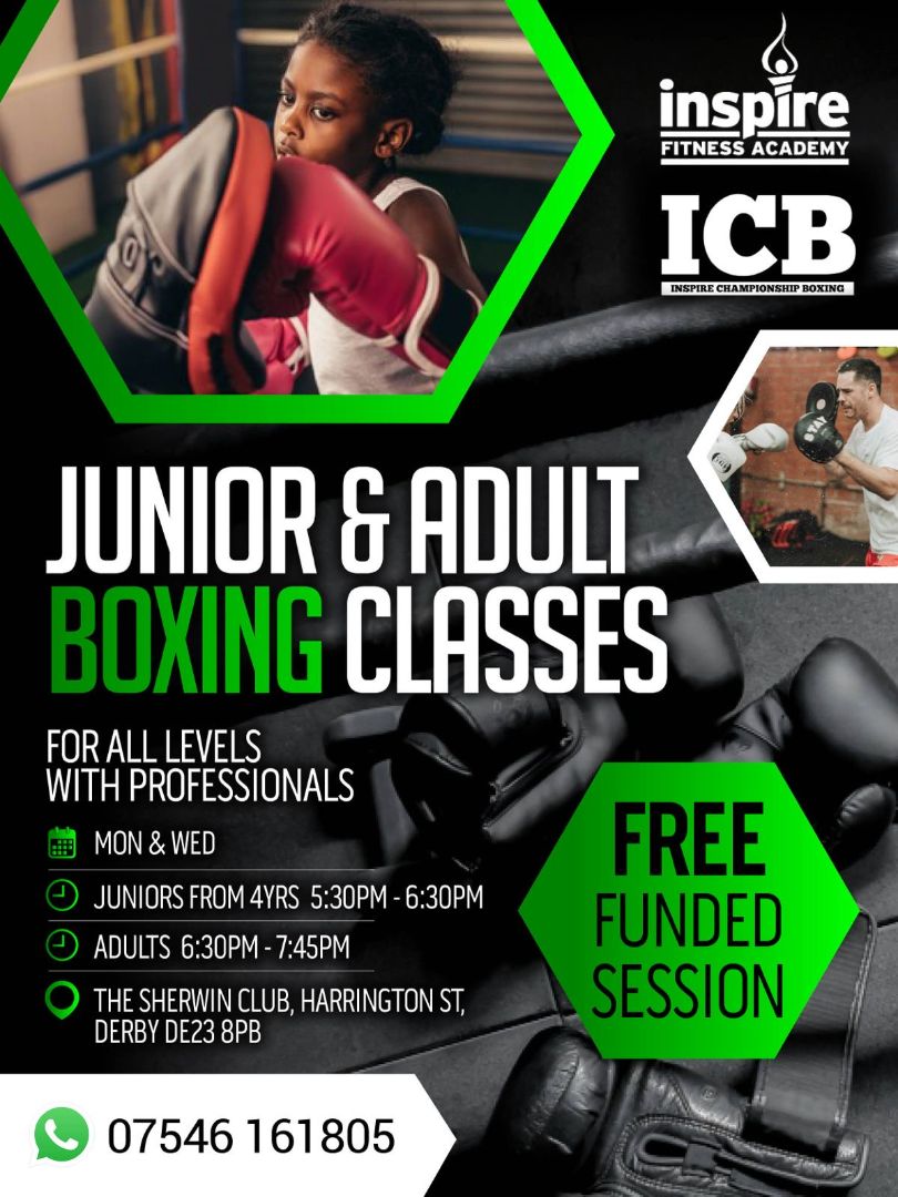 Free Adult and Junior boxing sessions
