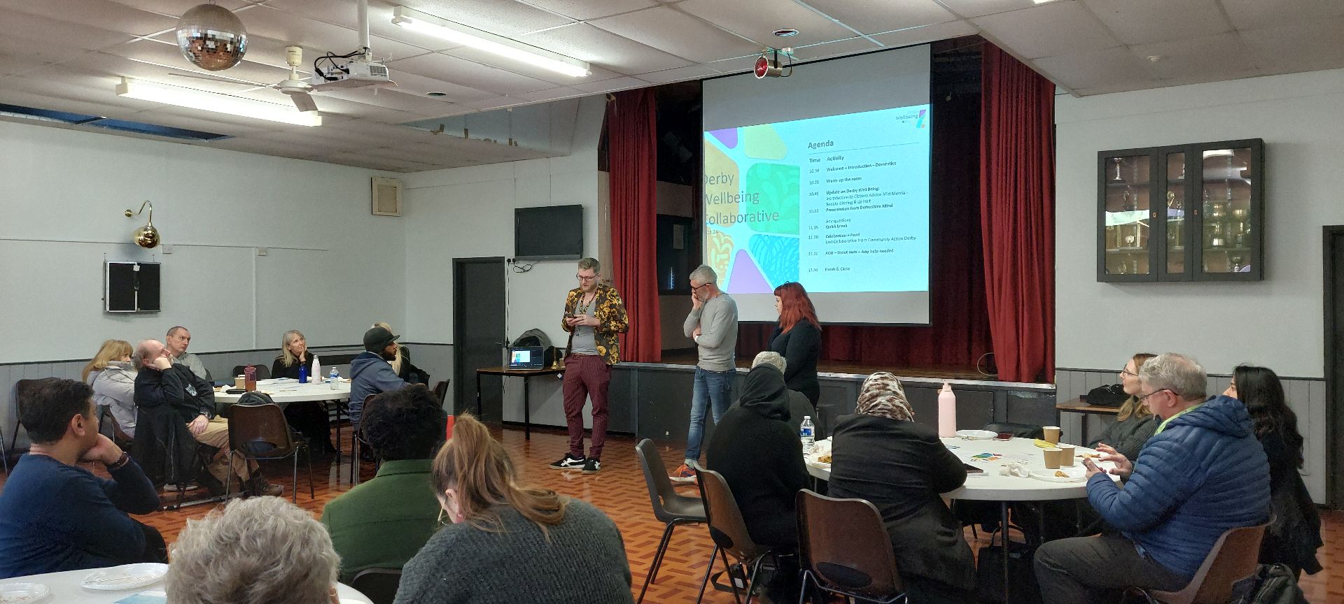 Photo from the Derby Wellbeing Collaborative in November 2024
