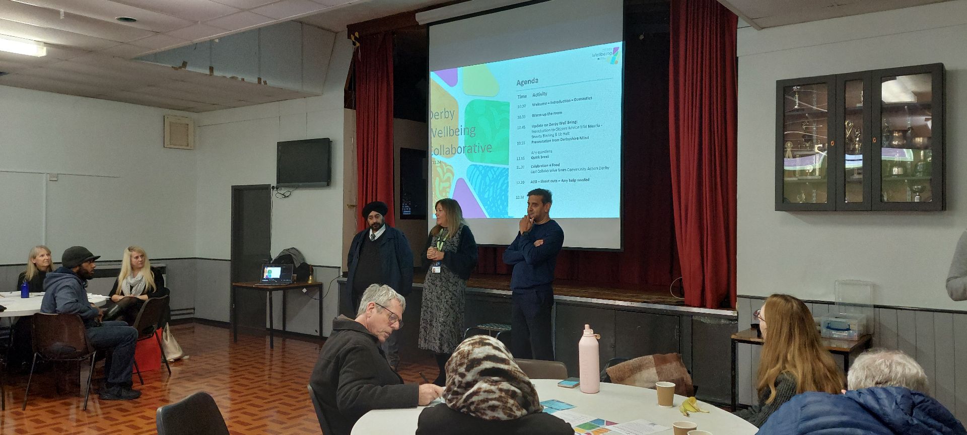 Photo from the Derby Wellbeing Collaborative in November 2024
