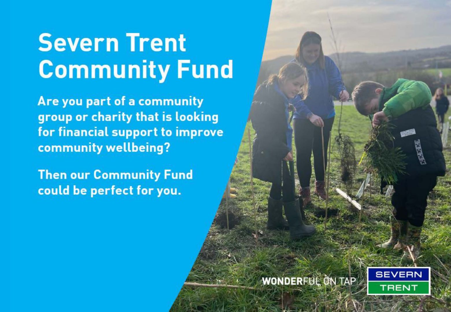 Severn Trent Community Fund Flyer