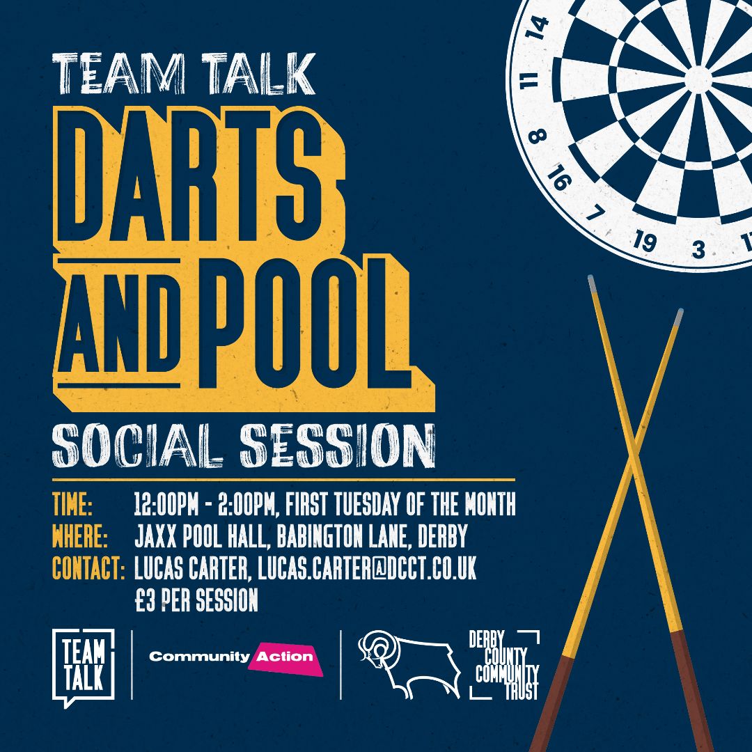 Team Talk Darts and Pool flyer