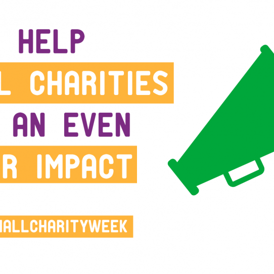 Menu image for Small Charity Week:  23-28 June