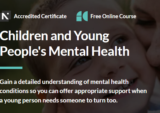 Menu image for Free Course - Children and Young People's Mental Health