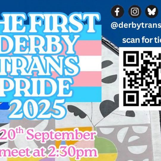 First Derby Trans Pride taking place this September!