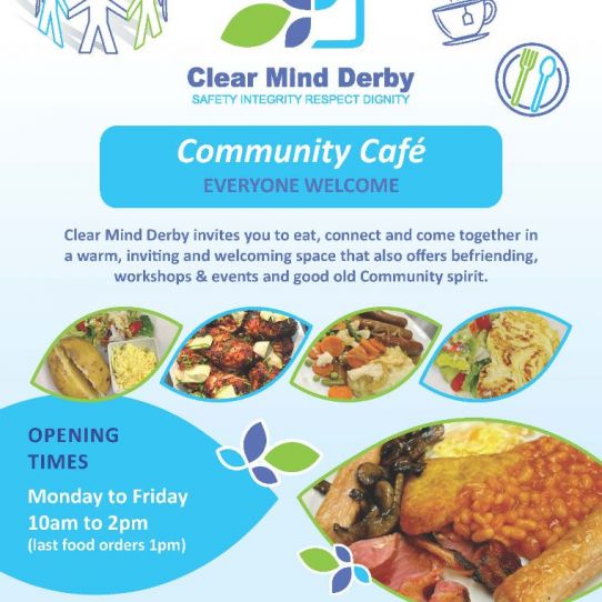 Menu image for Clear Mind Derby Community Cafe