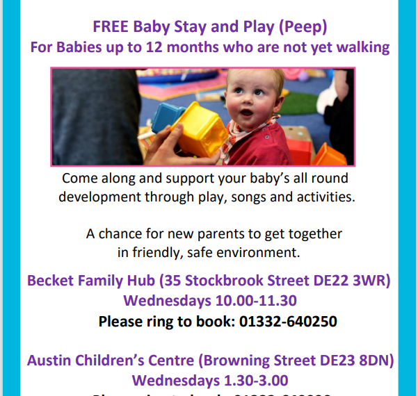 Free Baby Stay and Play (Peep)