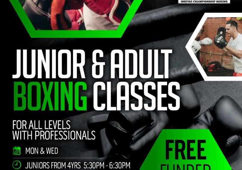 Free Junior and Adult Boxing Classes