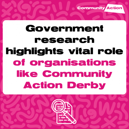 Menu image for Government research highlights vital role of organisations like Community Action
