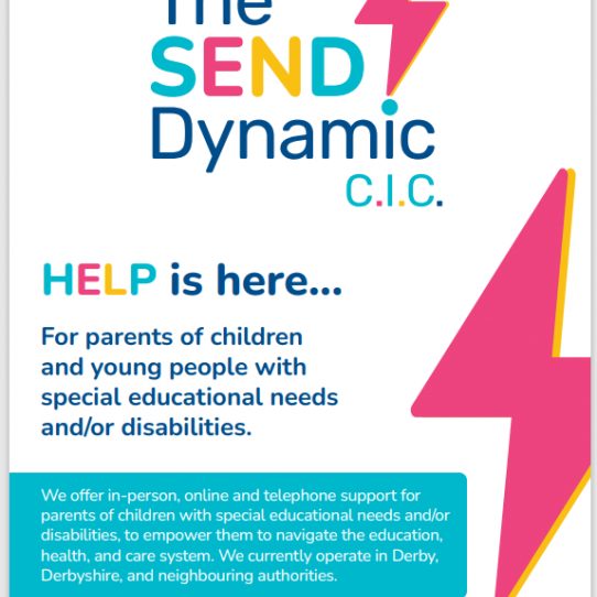 Menu image for SEND Dynamic CIC - Support for parents of SEND children & young people