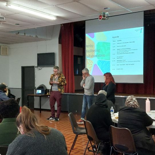 Menu image for Celebrating Derby Wellbeing at our last Collaborative - November 2024
