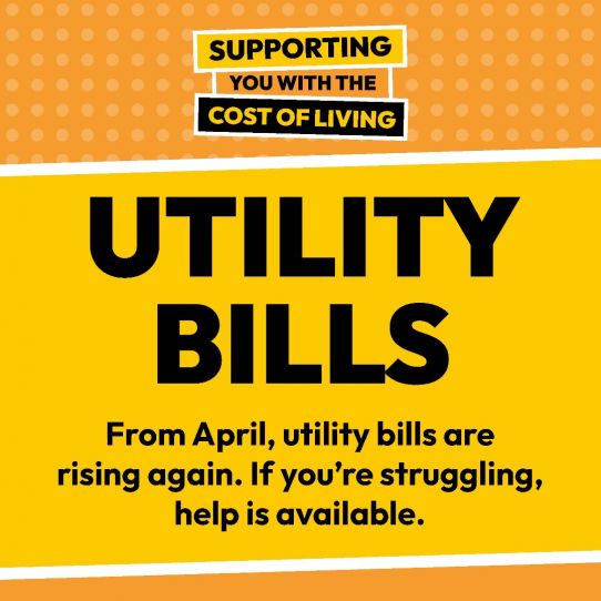 Menu image for Utility Bill Support