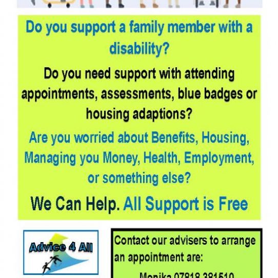 Menu image for St James Centre: Family Hub Advice Offer